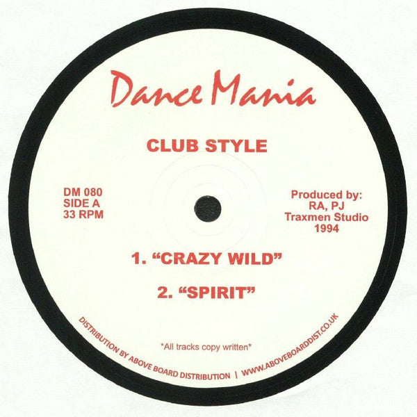 Club Style - Crazy Wild