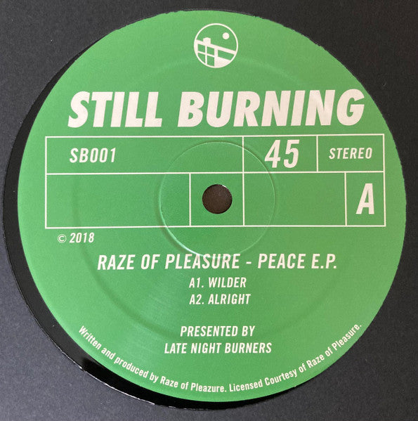 Raze Of Pleasure – Peace E.P.