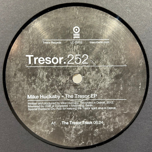 Mike Huckaby – The Tresor EP