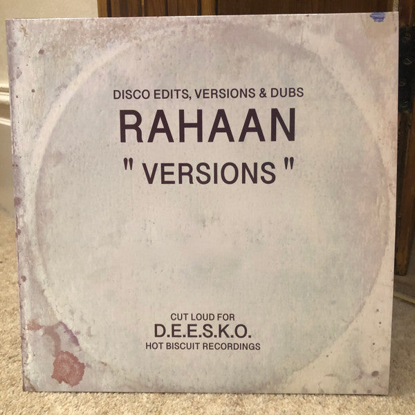 Rahaan – Versions