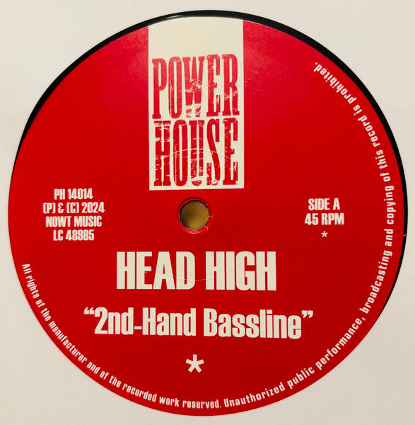 Head High – 2nd-Hand Bassline