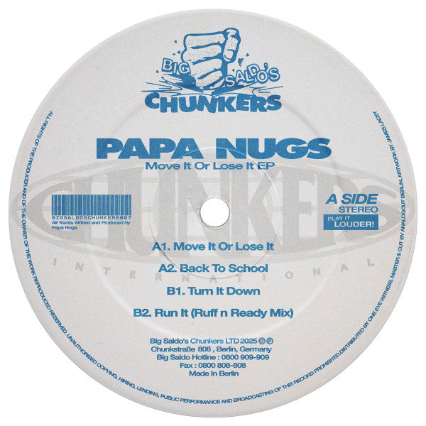 Papa Nugs – Move It Or Lose It EP