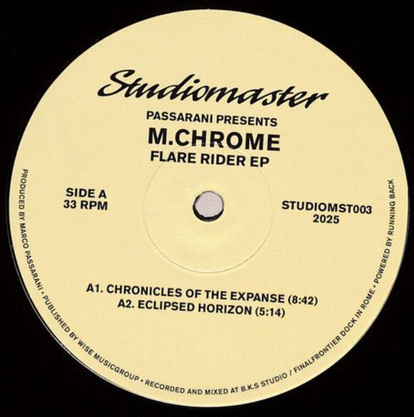 Passarani  Presents M.Chrome  – Flare Rider EP