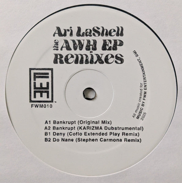 Ari LaShell – Awh EP - The Remixes