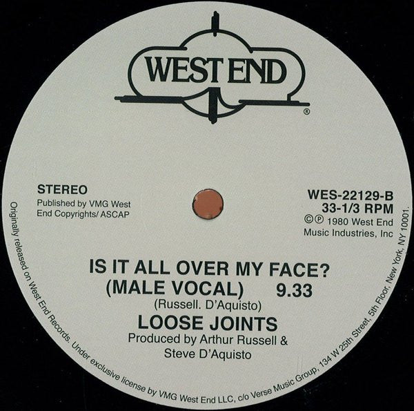 Loose Joints – Is It All Over My Face