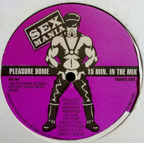 Pleasure Dome – 15 Minutes In The Mix