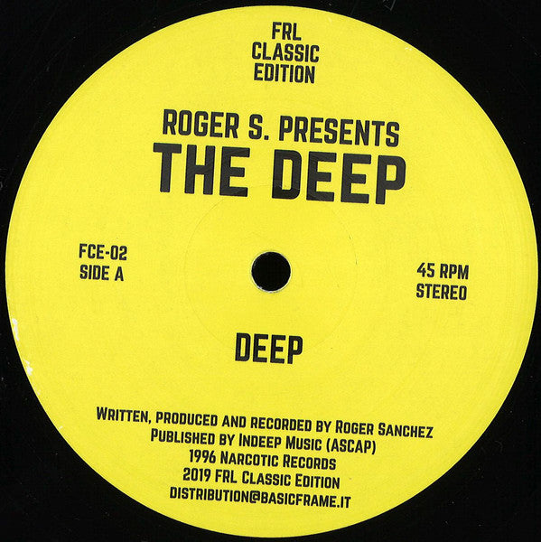 Roger S. Presents The Deep – Deep / Vibe