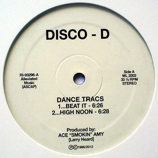 Disco D - Dance Tracs