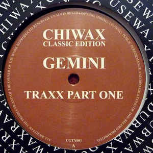 Gemini ‎– Gemini Traxx Part One