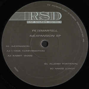 PeteMartell ‎– 4xExpansion EP