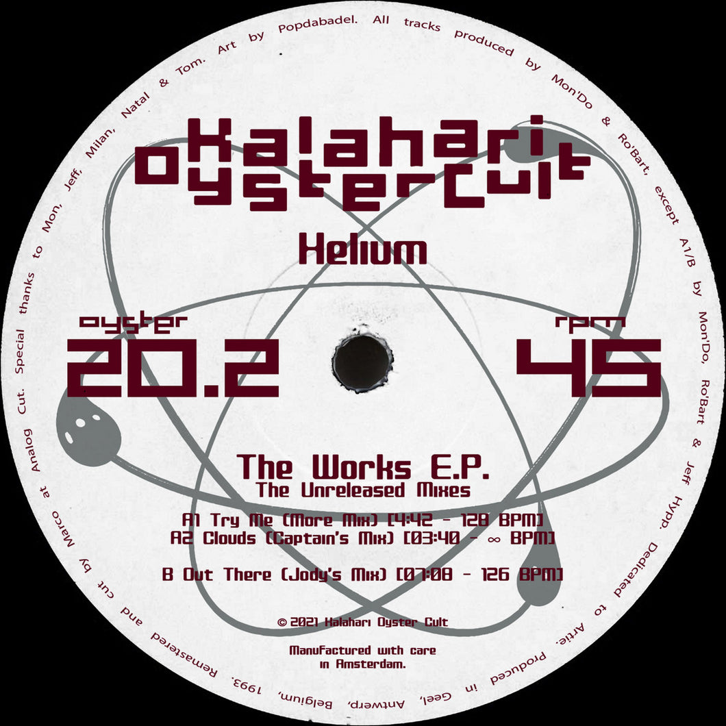 Helium - The Works E.P. (The Unreleased Mixes)